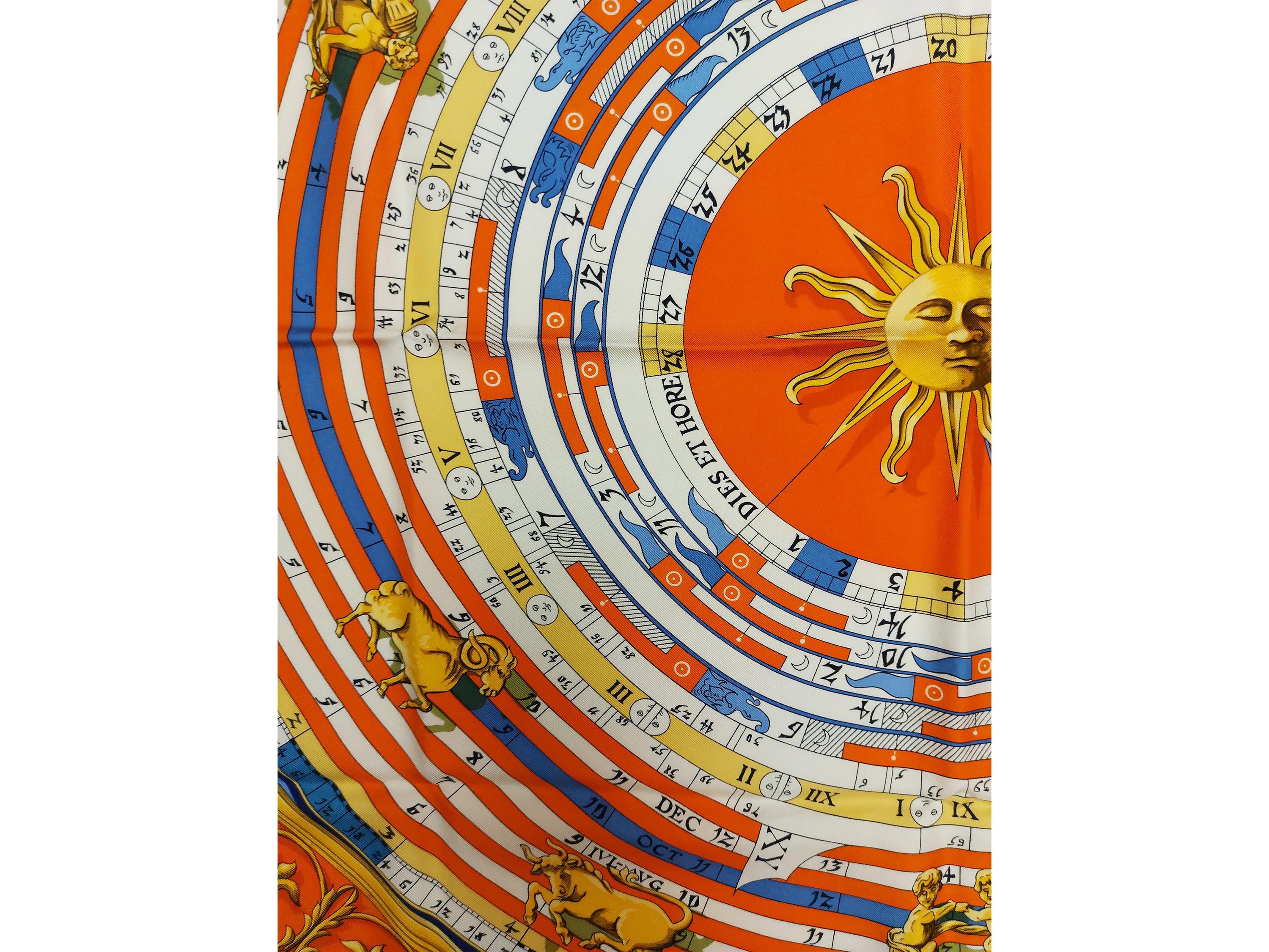 Hermès - Foulard in Seta "astrologie"