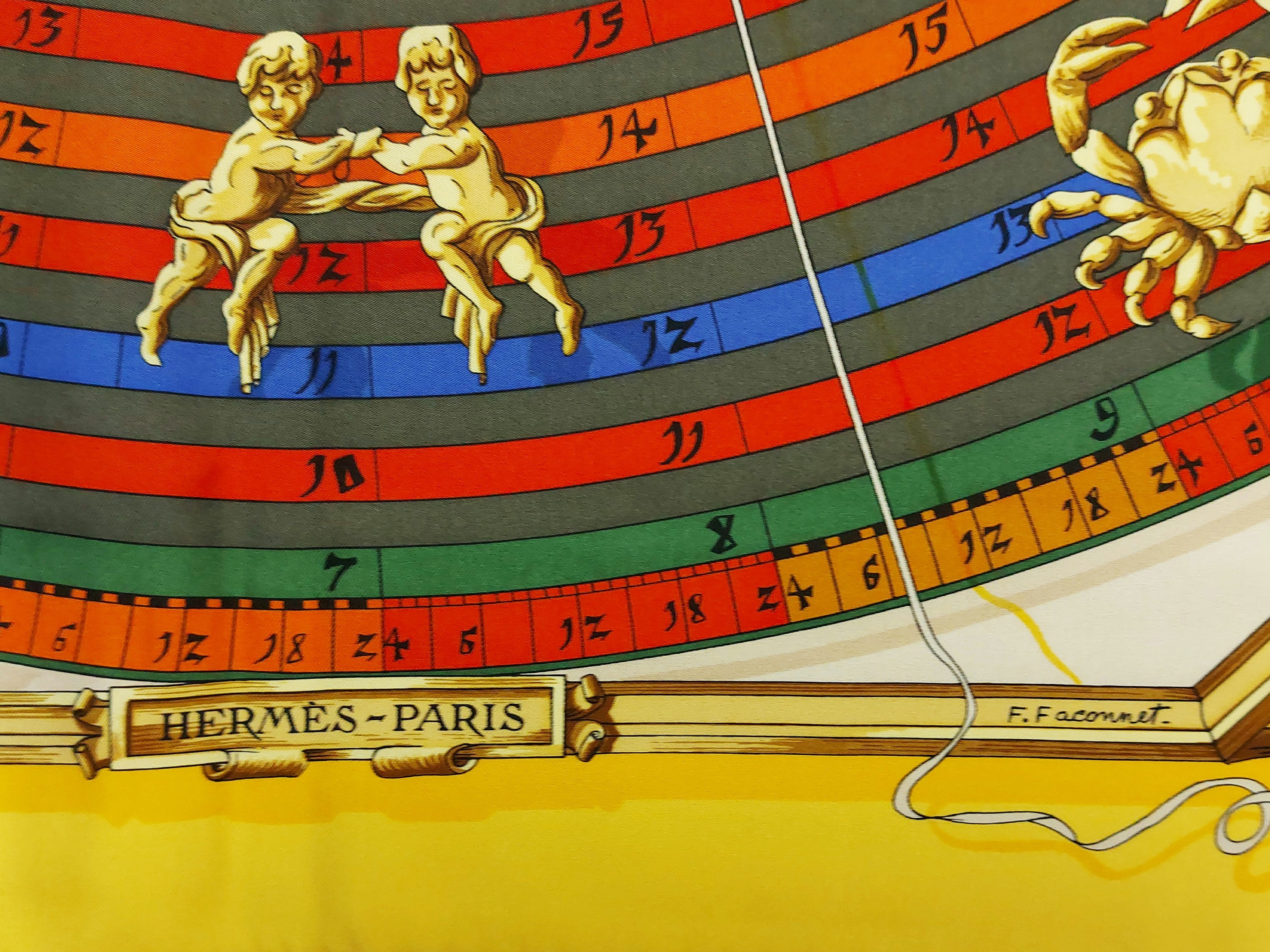 Hermès - Foulard in Seta "astrologie"