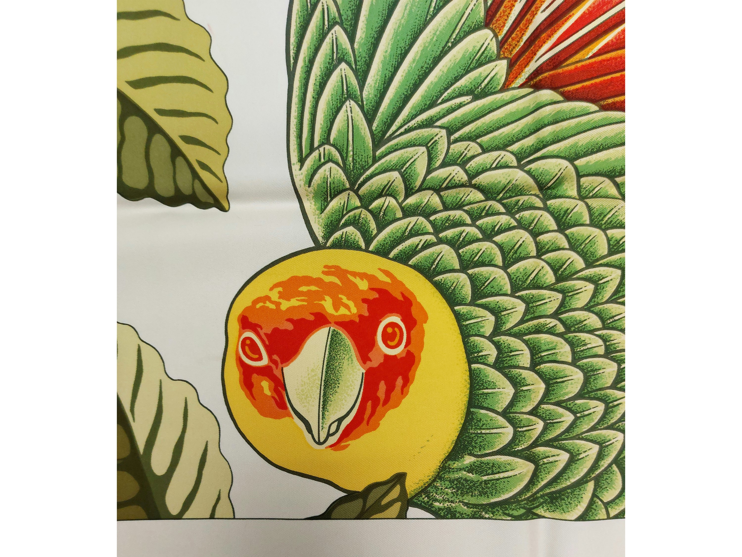 Hermès - Foulard in Seta "les Perroquets"