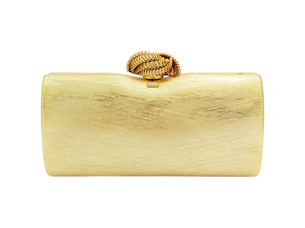 Rodo - Clutch in metallo dorato