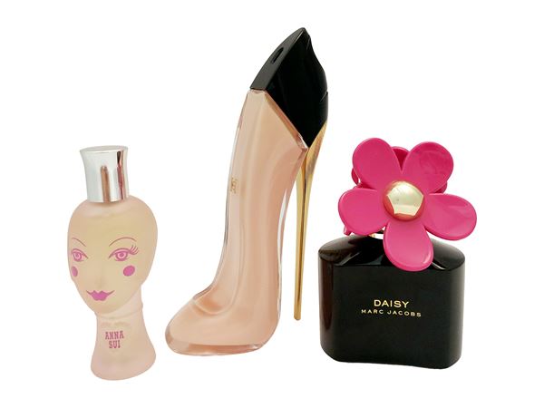 Three perfumes
