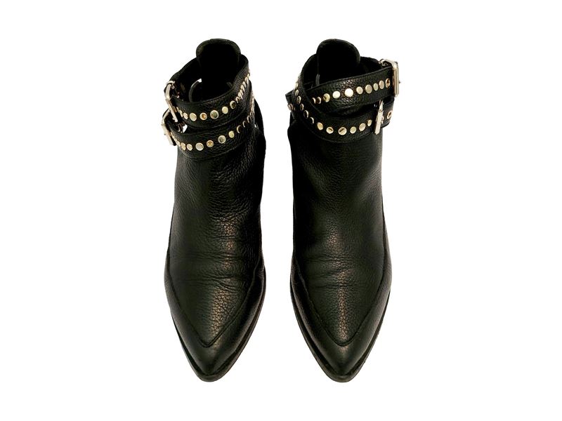 Burberry - Stivaletti Bassi in Pelle Nera