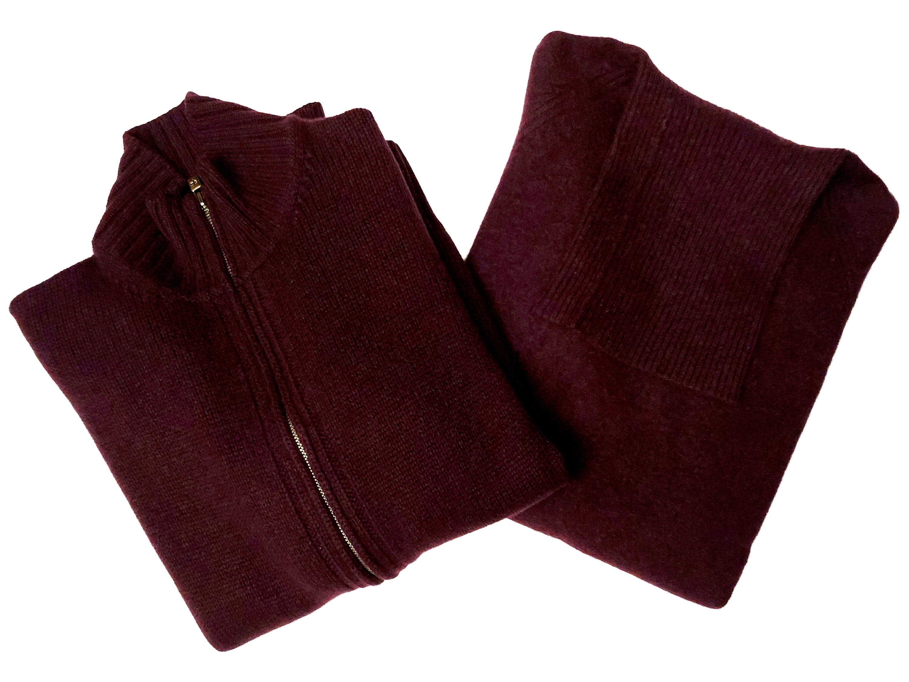 Loro Piana - Twin Set in Cashmere Vinaccia