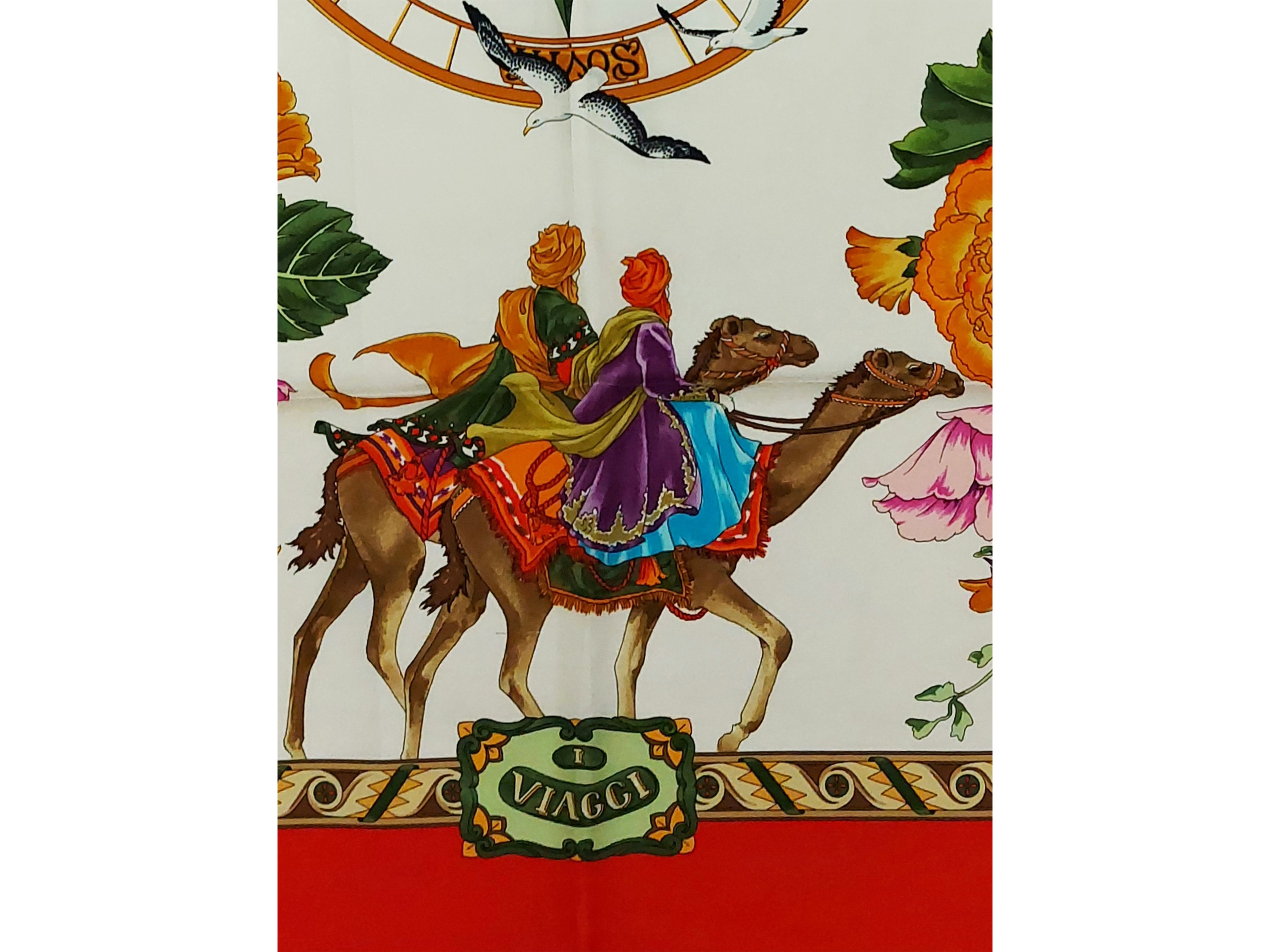 Gucci - Foulard in Seta "i Viaggi"
