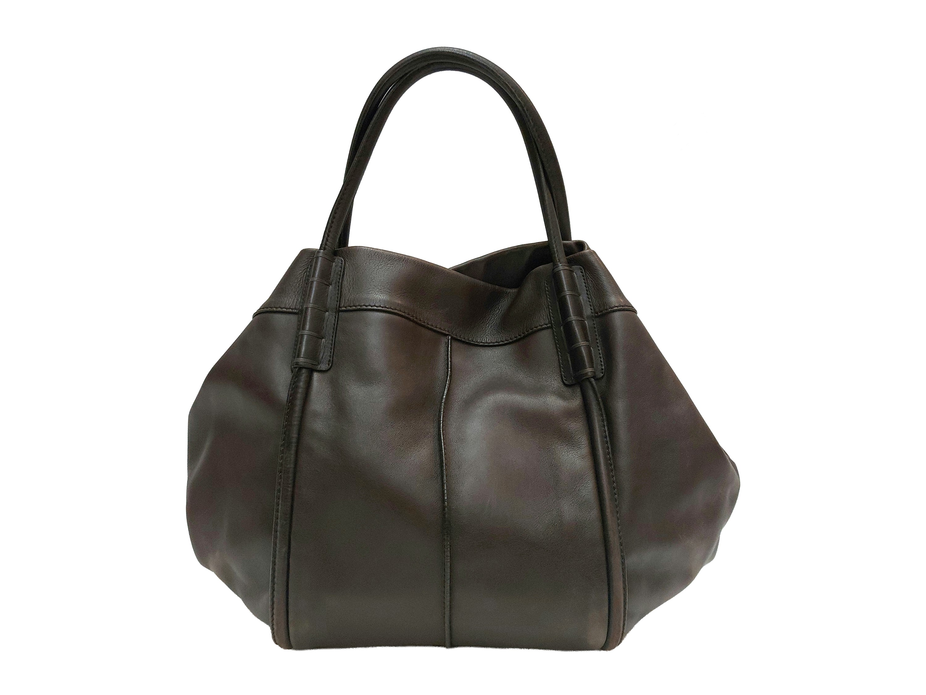 Tod's - Borsa a Spalla in Pelle Marrone