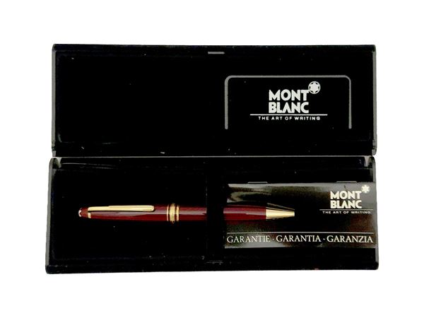 Mont Blanc - Meisterstück burgundy ballpoint pen