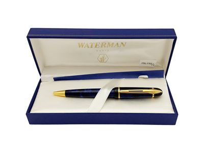 Dupont e Waterman, Due penne (stilografica e a sfera) con custodie originali