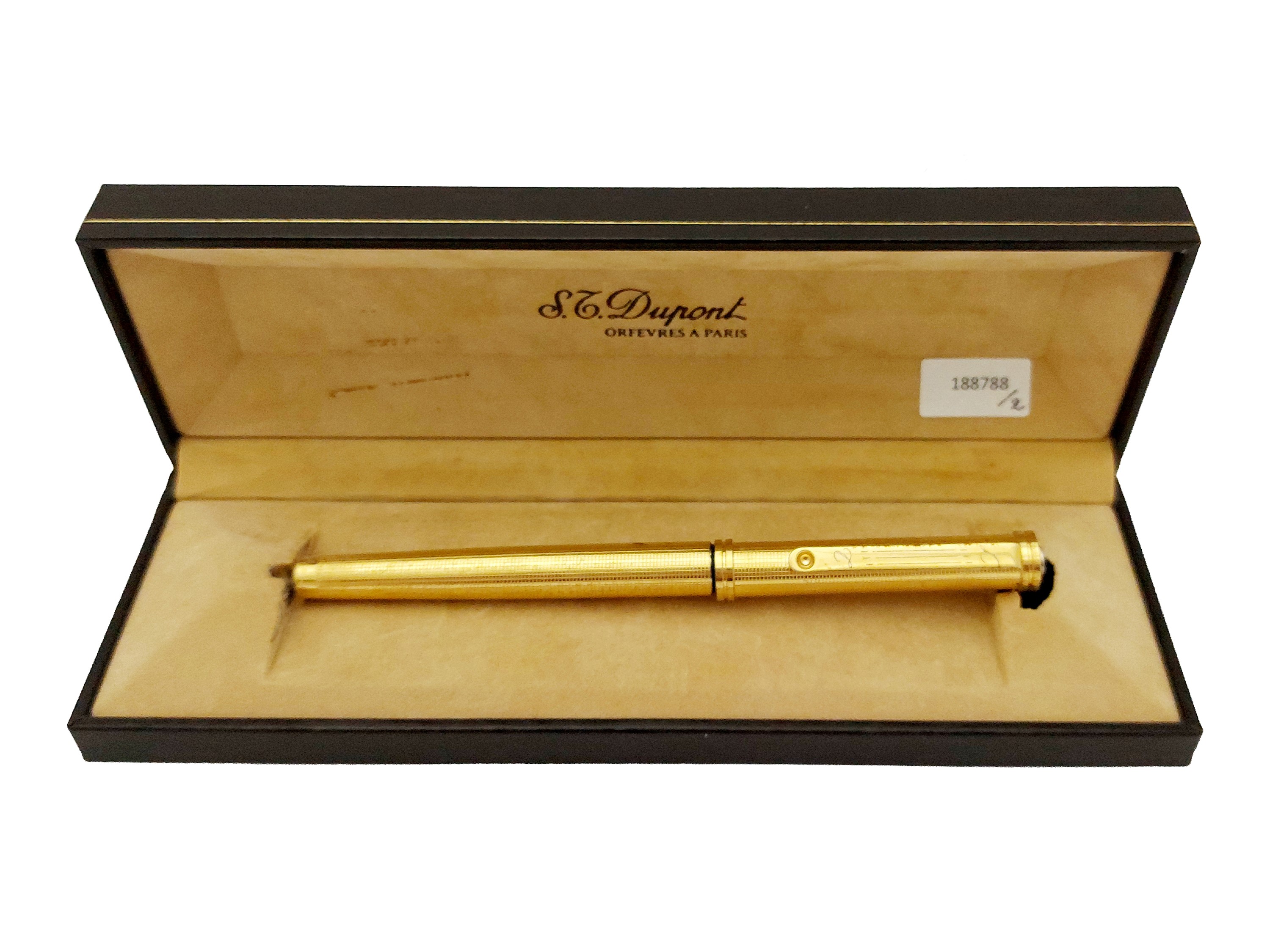 Dupont e Waterman, Due penne (stilografica e a sfera) con custodie originali