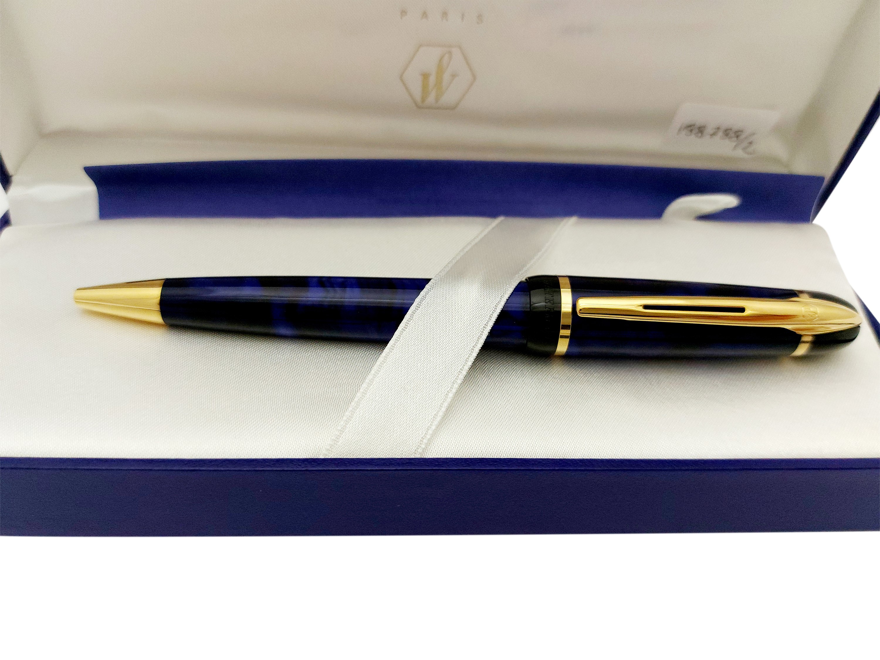 Dupont e Waterman, Due penne (stilografica e a sfera) con custodie originali