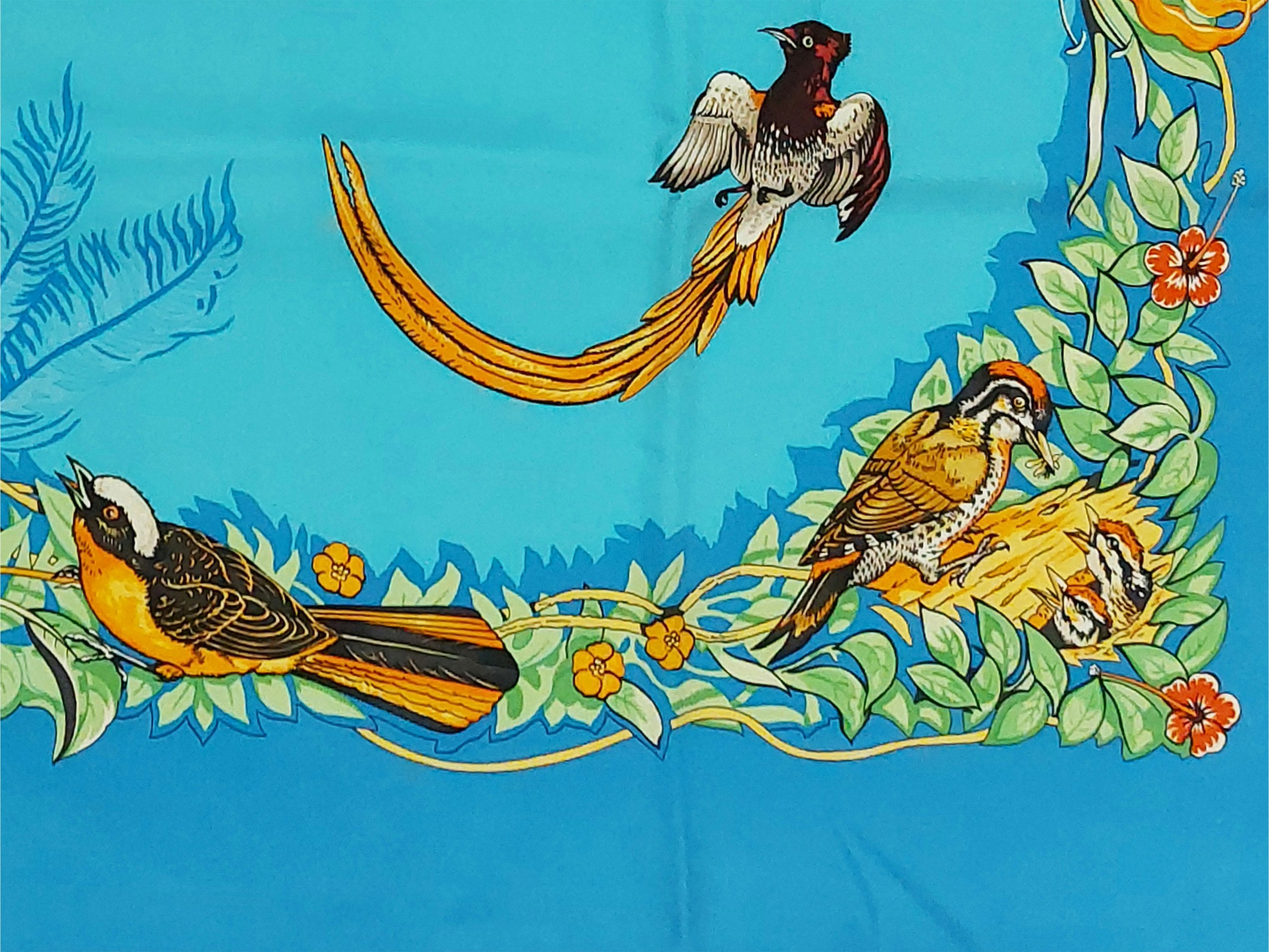 Hermès - Foulard in Seta "jungle Love"