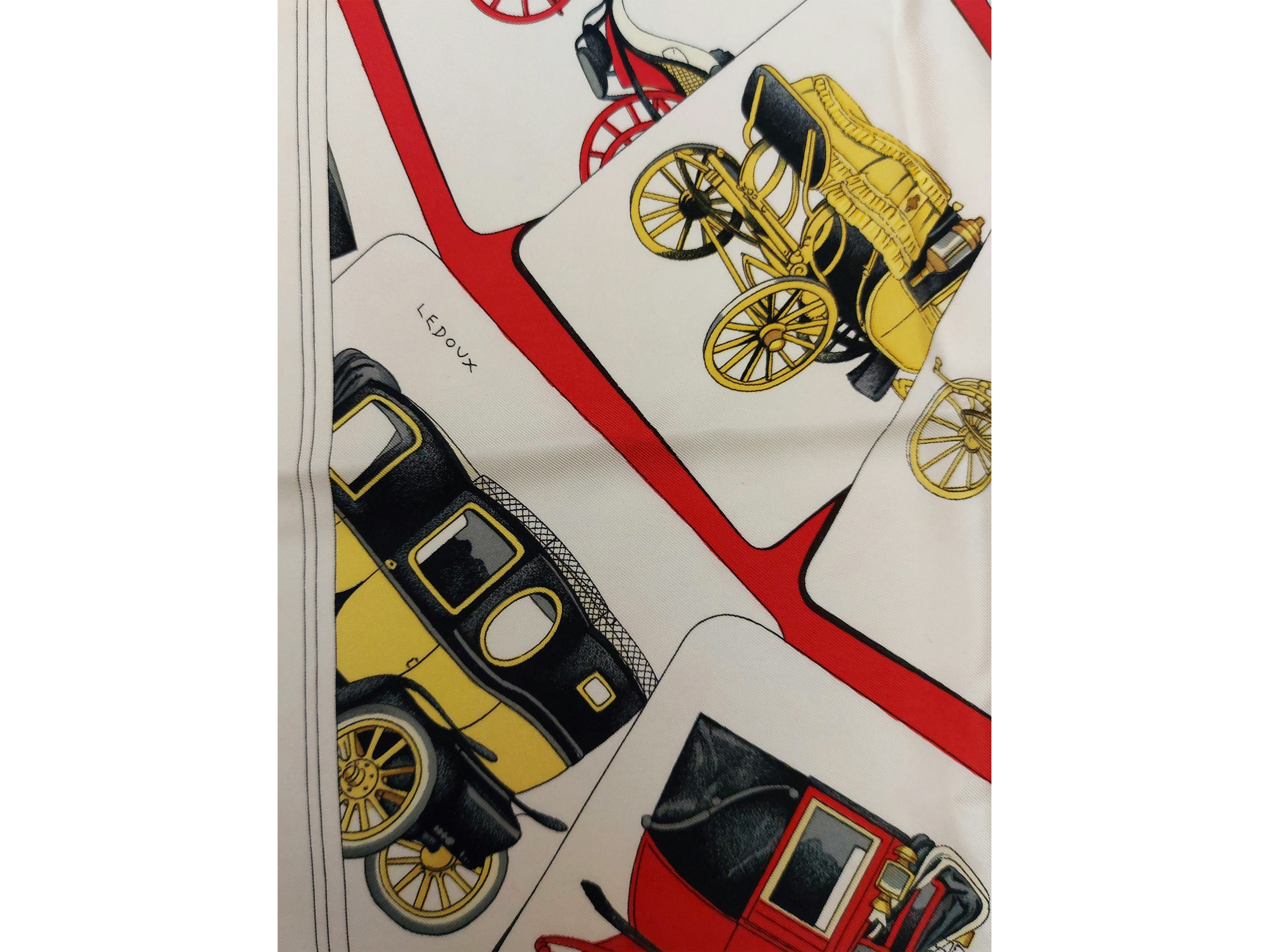 Hermès - Foulard in Seta "carrosserie"