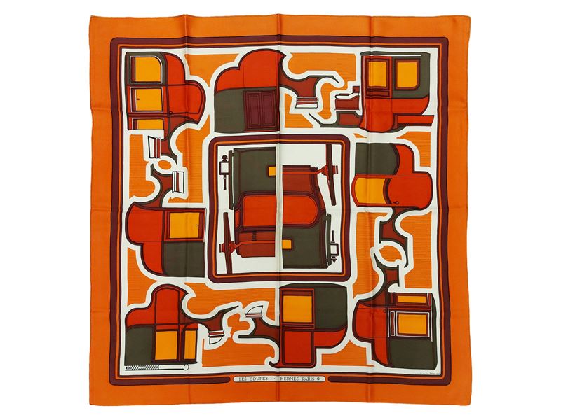 Hermès - Foulard in Seta "les Coupés"