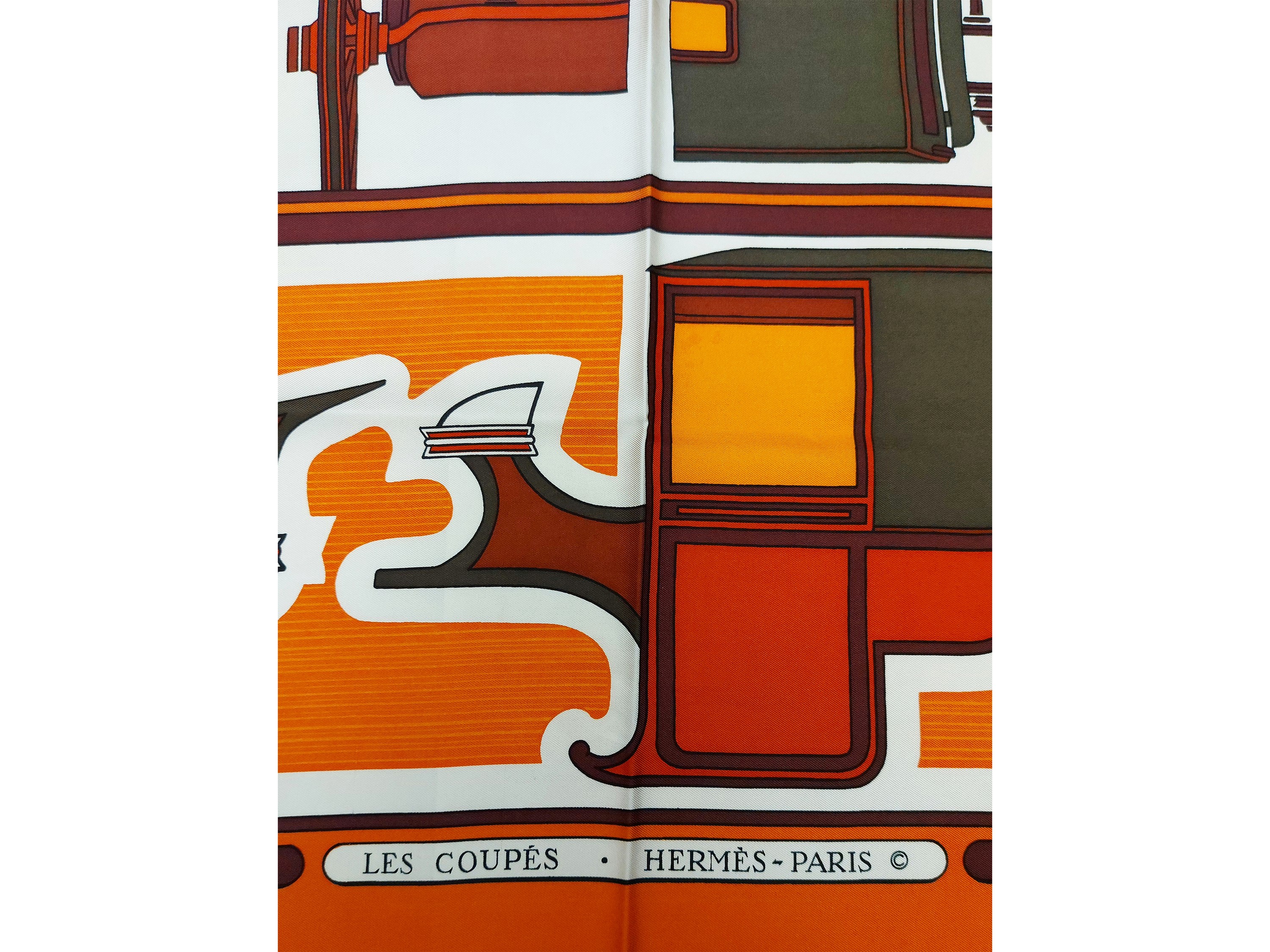 Hermès - Foulard in Seta "les Coupés"