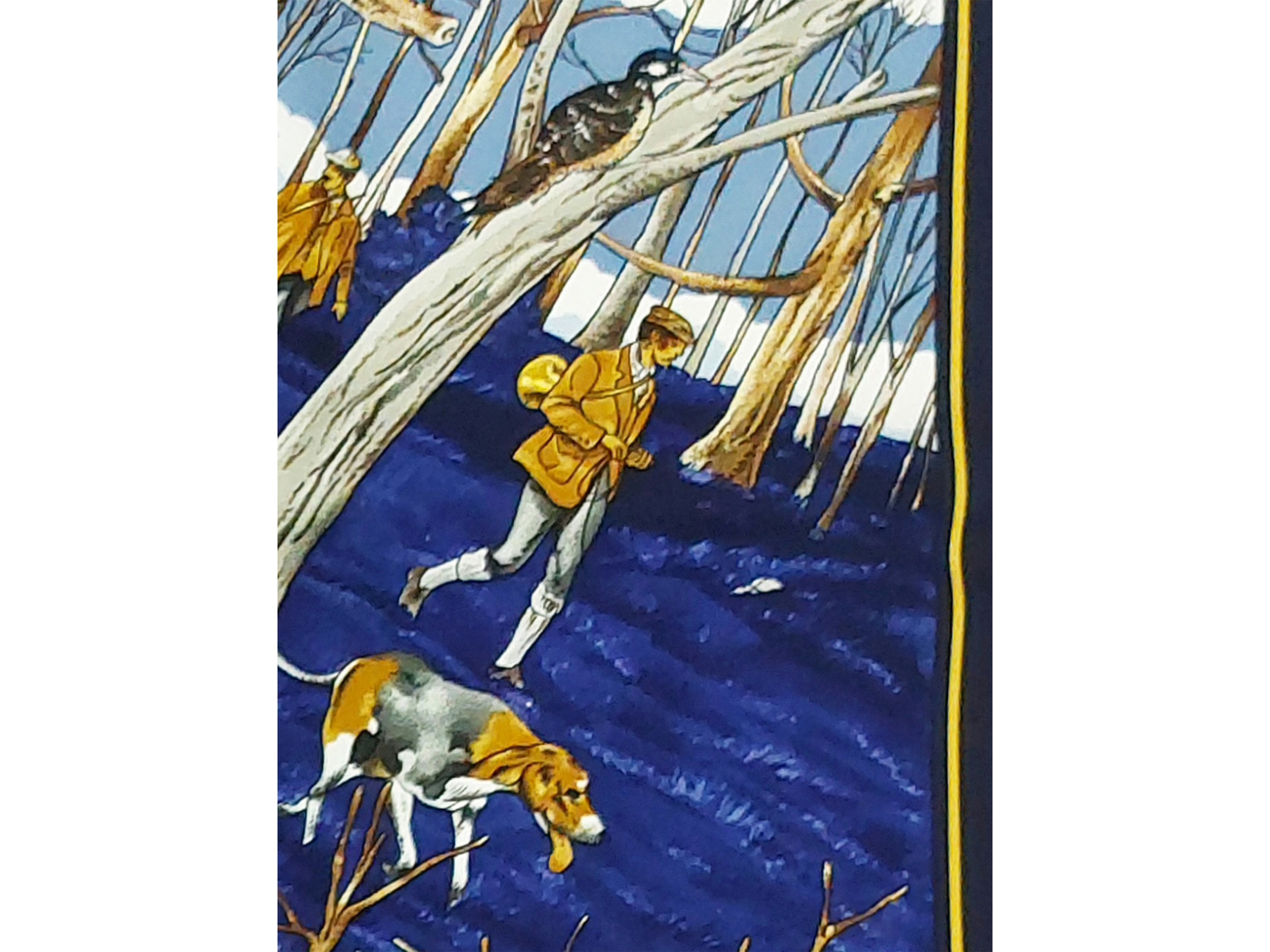 Hermès - Foulard in Seta "chasse Au Bois"