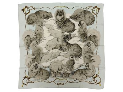 Hermès - Foulard in Seta "pékinois"