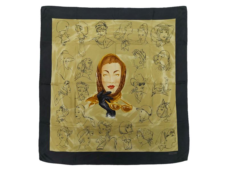 Moschino - Foulard in Seta