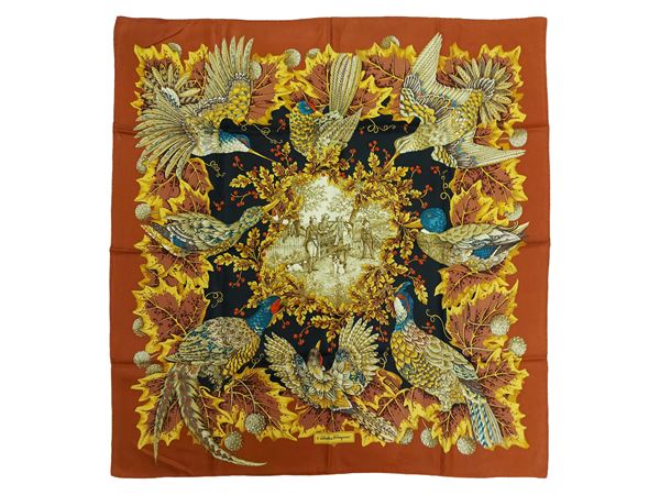 Salvatore Ferragamo - Silk scarf