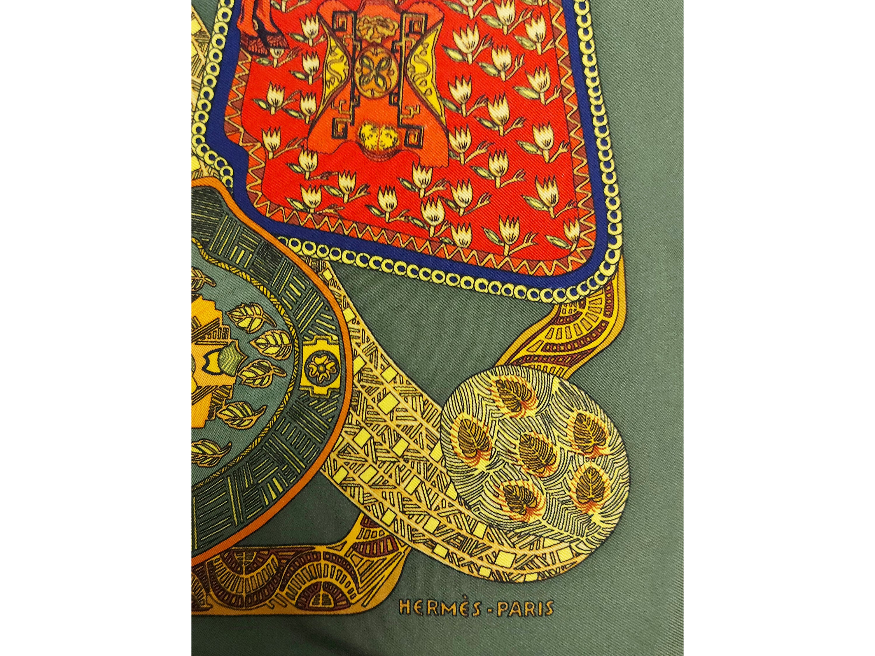 Hermès - Carré in Seta "art Des Steppes"
