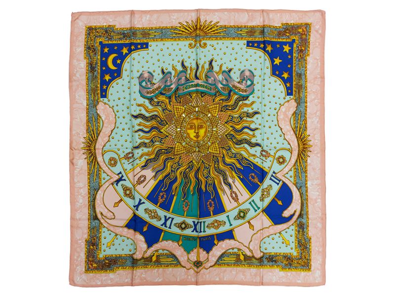 Hermès - Foulard in Seta "carpe Diem"