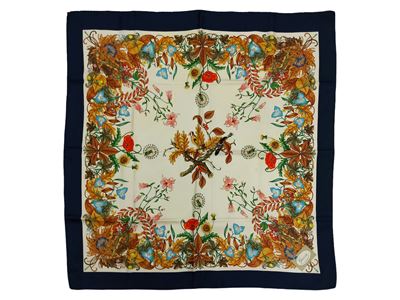 Gucci, Foulard in seta “Flora” Accornero