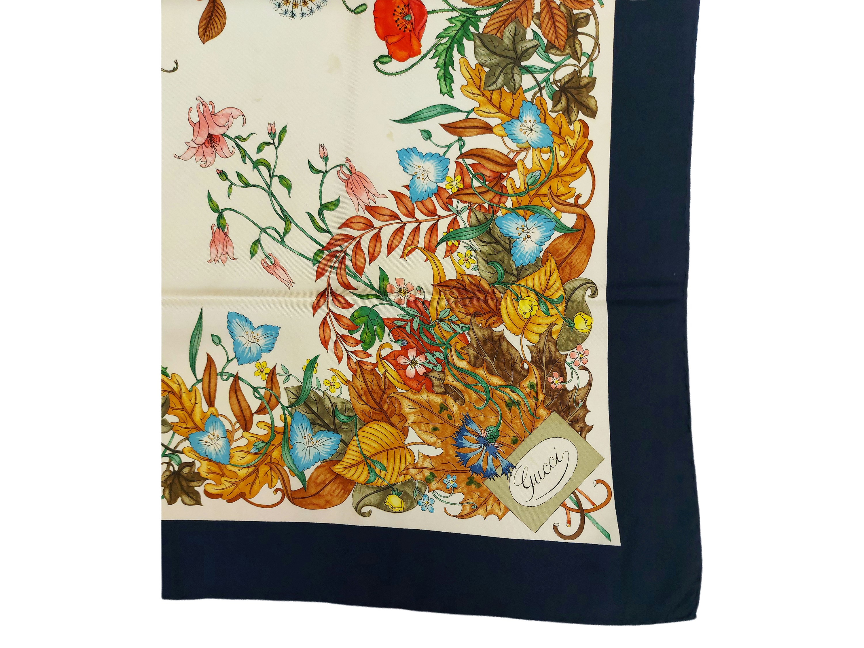 Gucci - Foulard in Seta "flora" Accornero