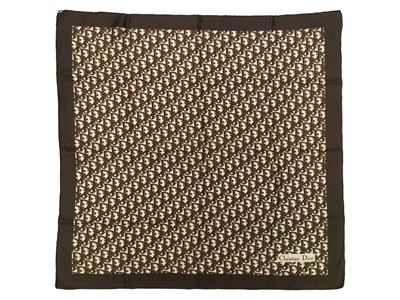 Christian Dior, Foulard in seta con monogramma oblique