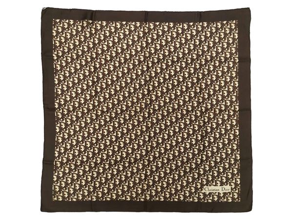 Christian Dior - Foulard in seta monogram oblique