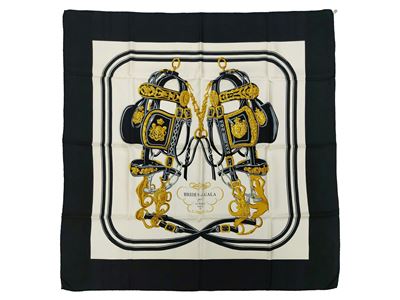 Hermès, Foulard in seta “Brides de Gala” disegnato da Hugo Grygkar (1957)