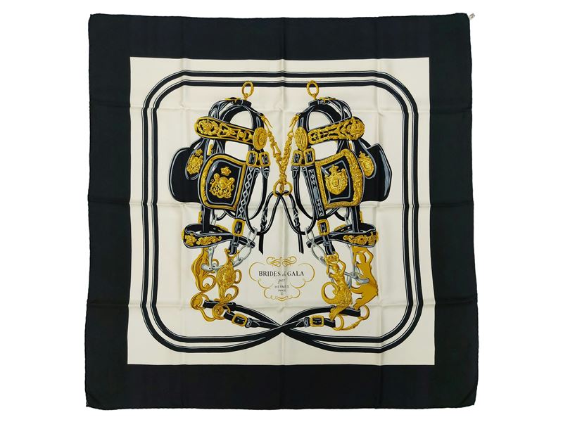 Hermès - Foulard in Seta "brides De Gala"
