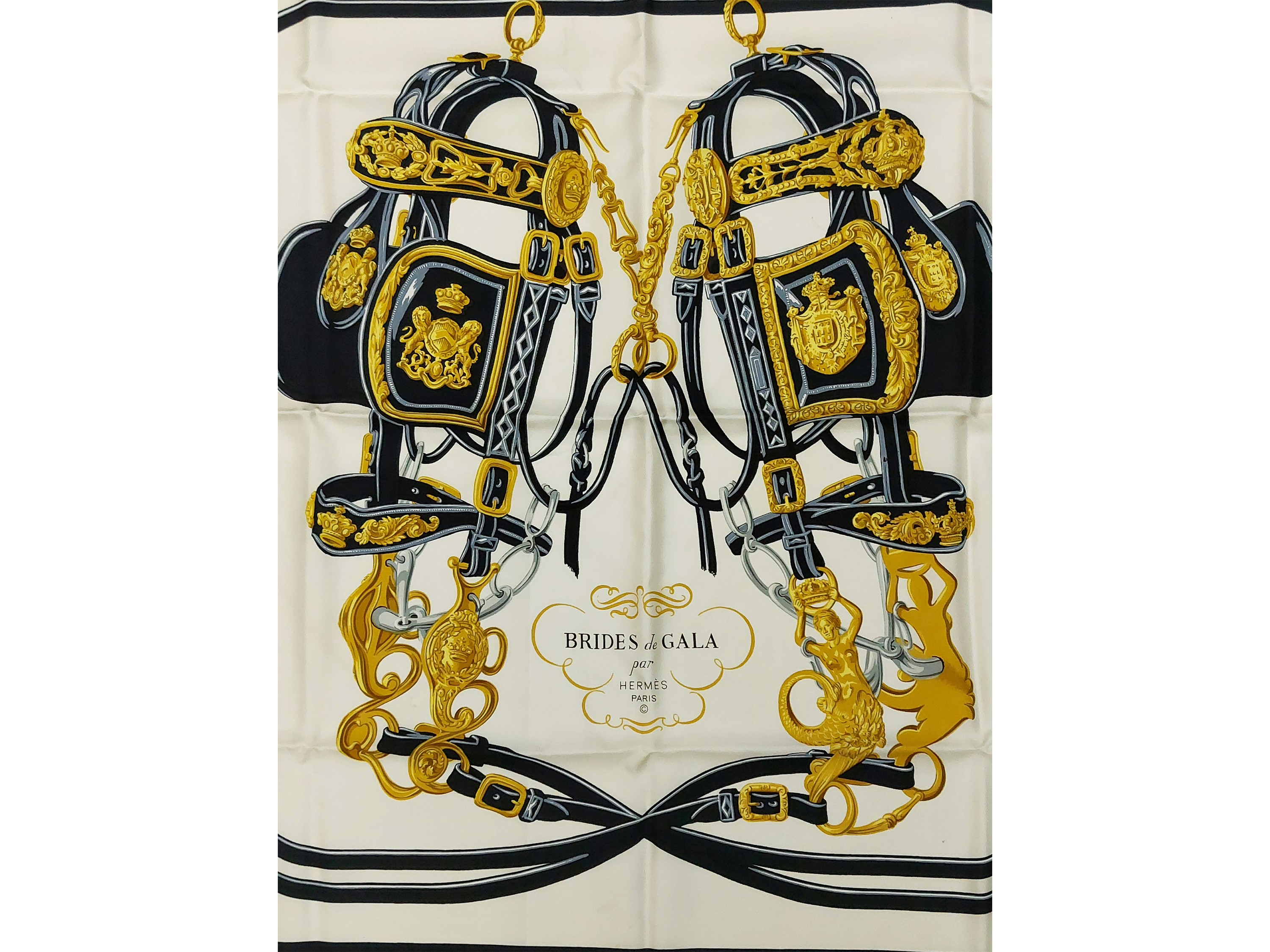 Hermès - Foulard in Seta "brides De Gala"