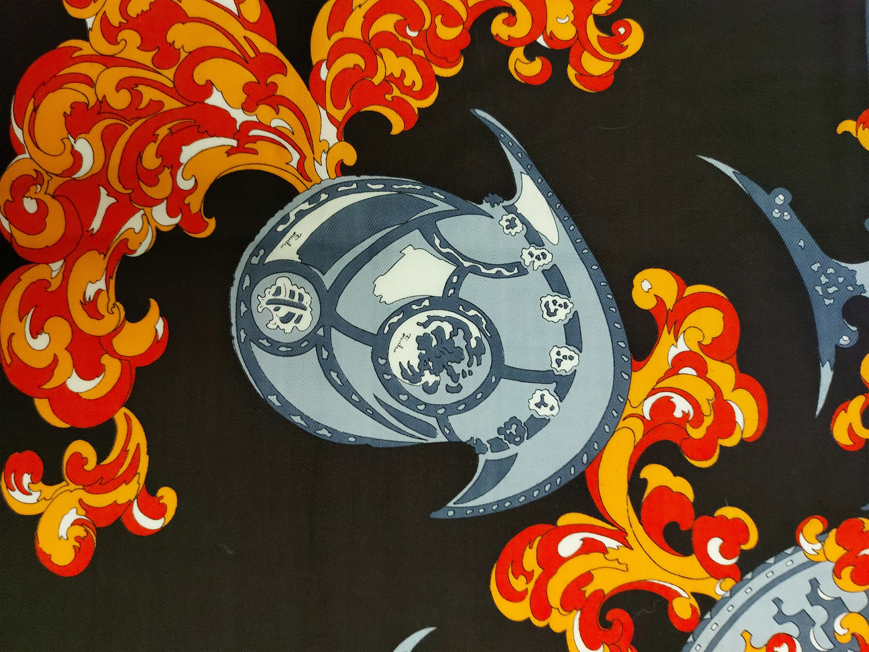 Emilio Pucci, Foulard in lana
