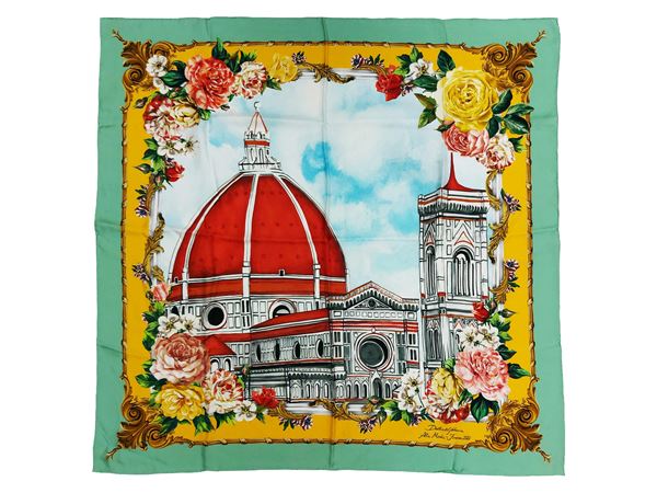 D& G - Foulard in seta 