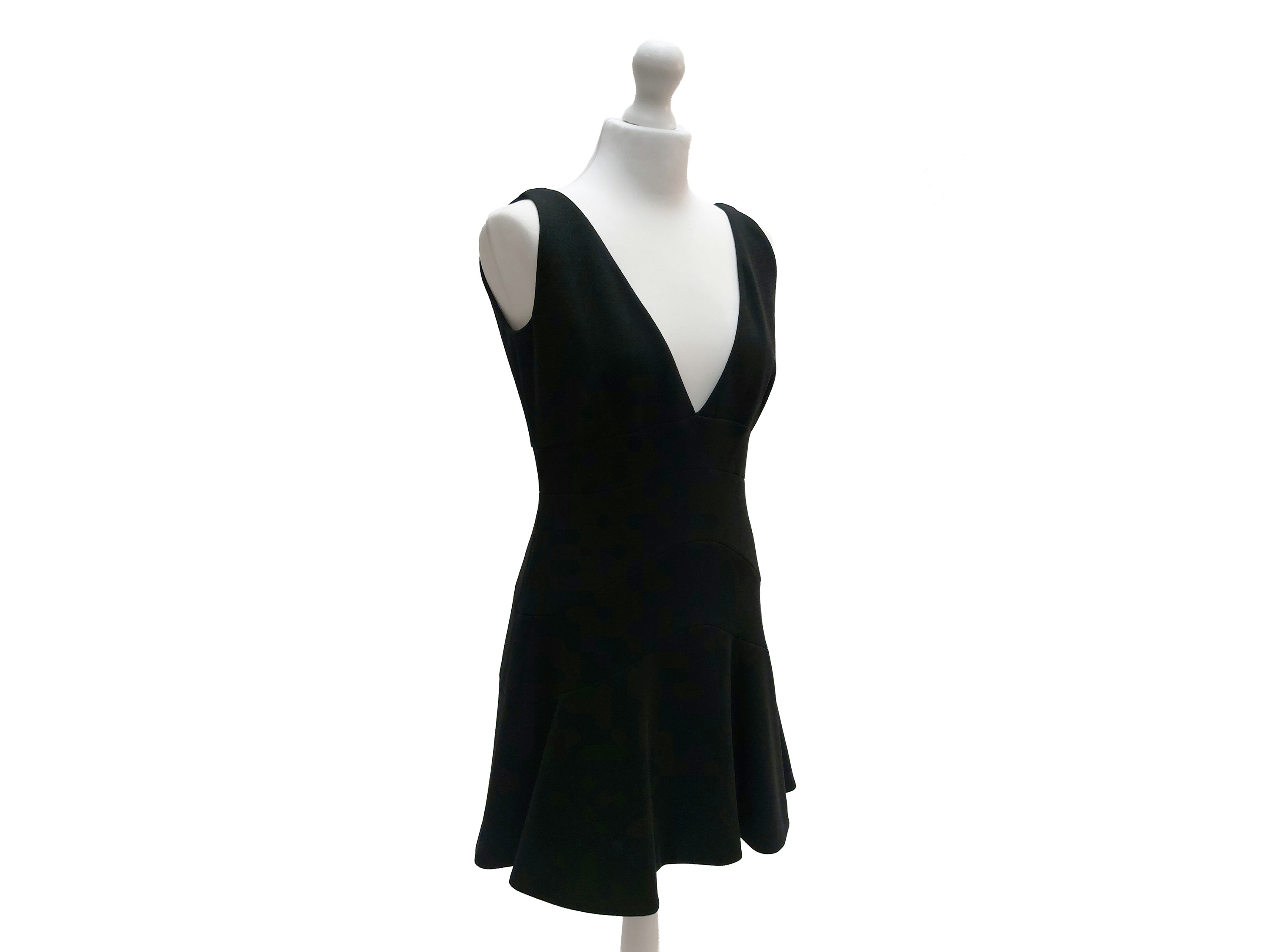 Dsquared2 - Abito Corto in Crepe Nero