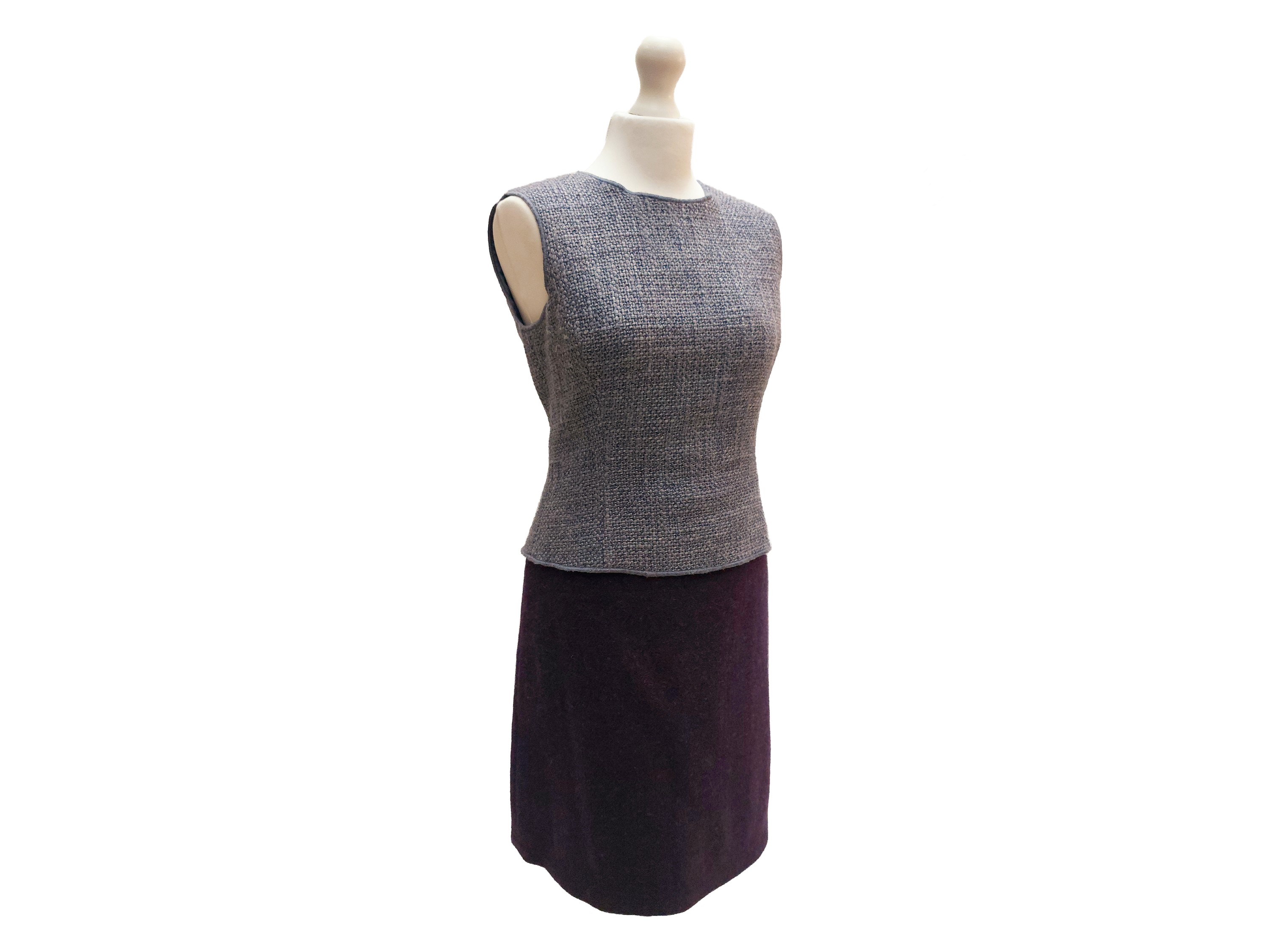 Miu Miu - Composé in Tweed Viola/lilla