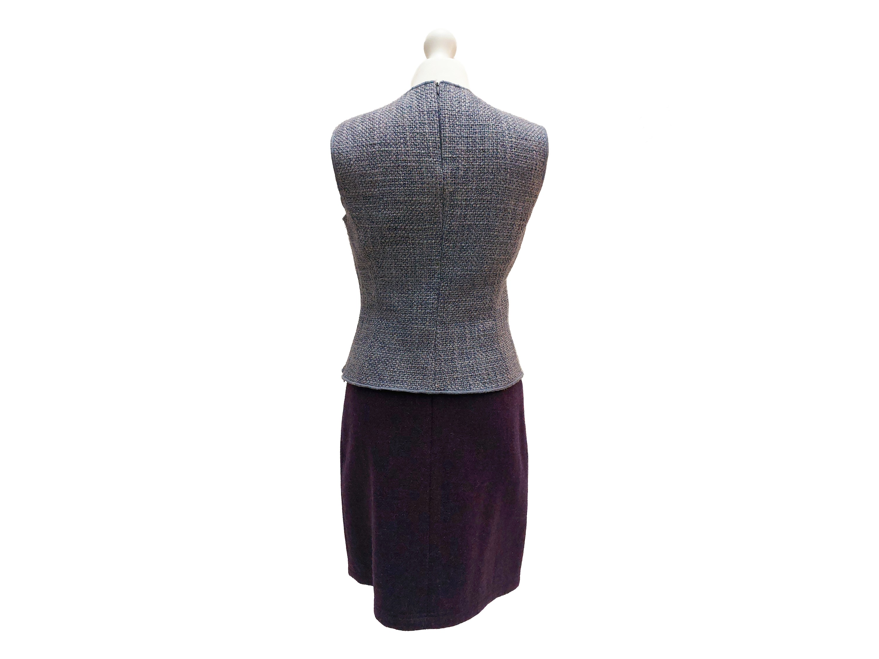 Miu Miu - Composé in Tweed Viola/lilla