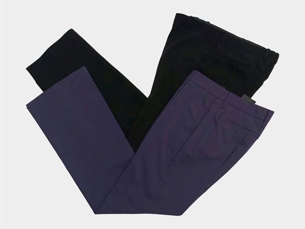 Prada/Givenchy - Two pairs of pants