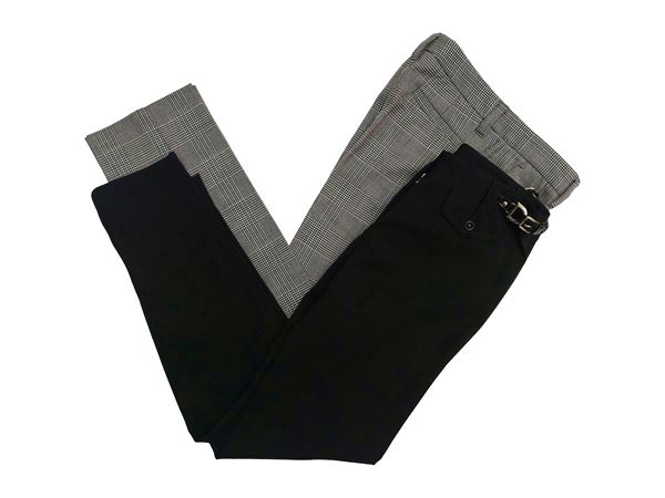 Dolce & Gabbana - Two pairs of wool pants