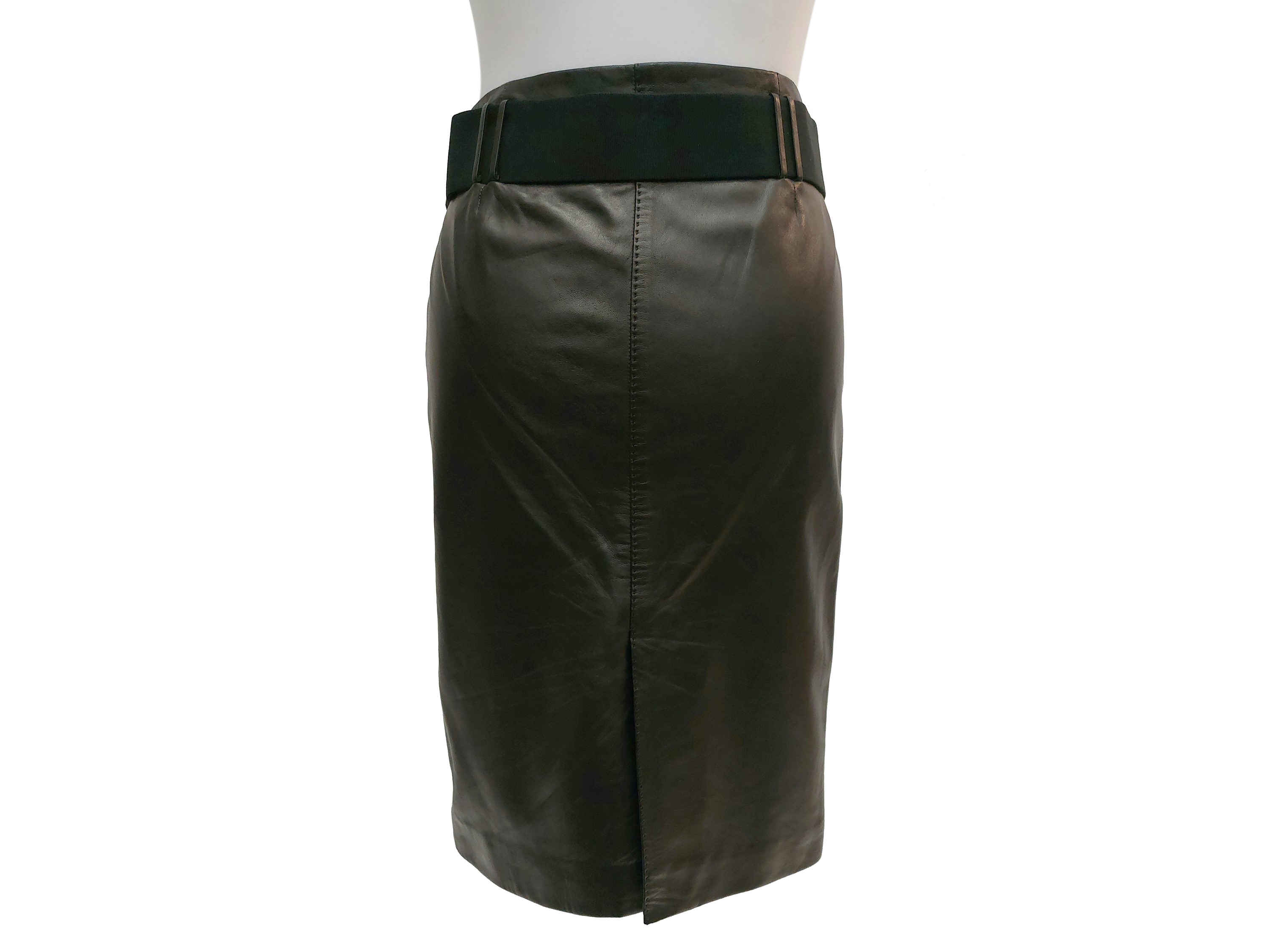 Gucci - Gonna in Nappa Nera