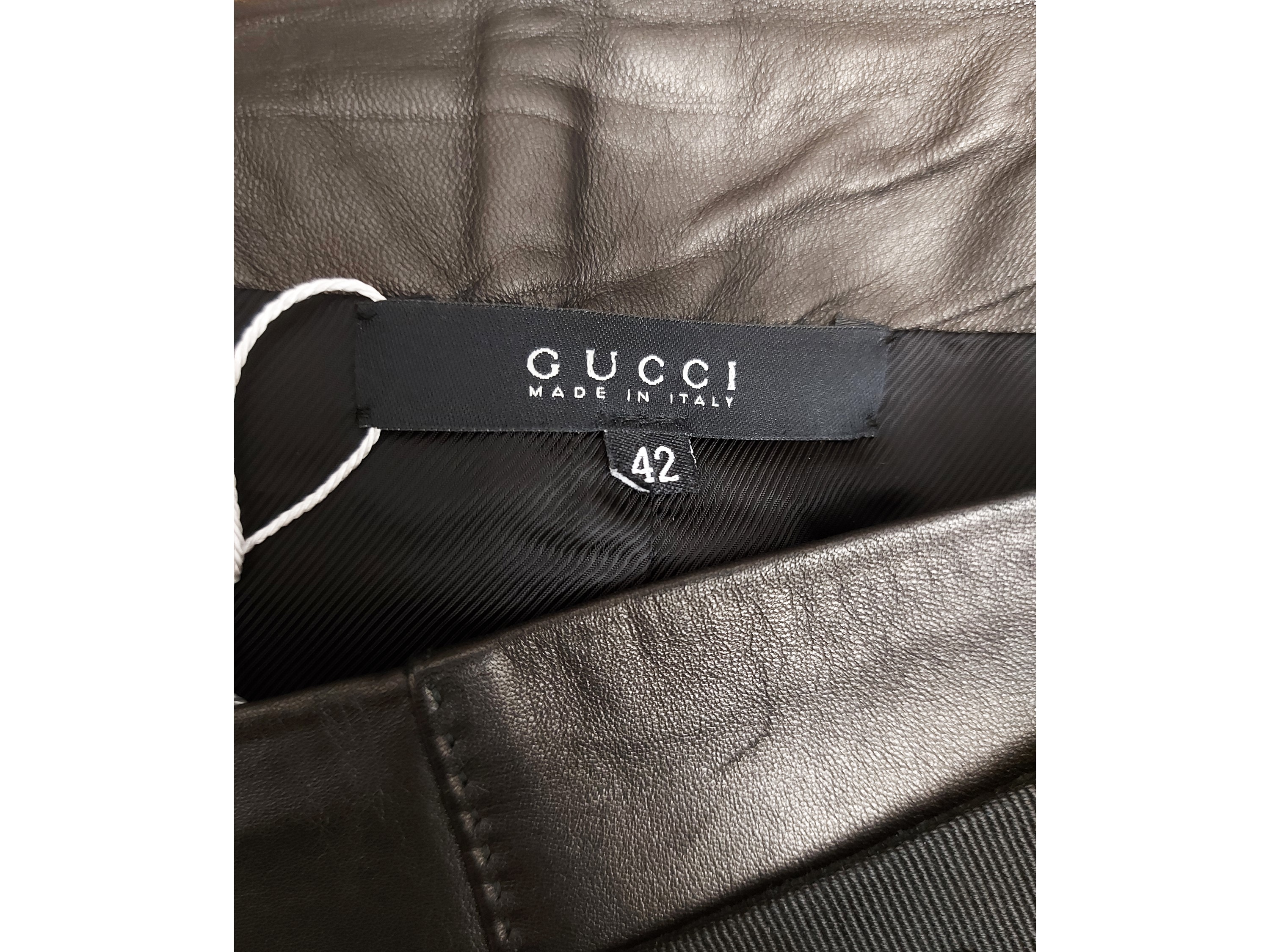 Gucci - Gonna in Nappa Nera