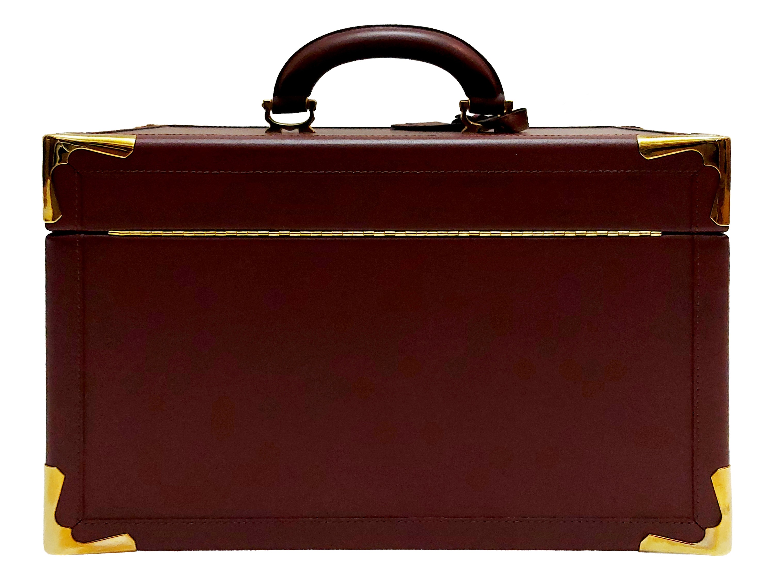 Must De Cartier - Beaty Case in Pelle Bordeaux