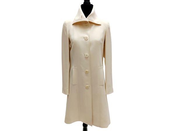Ralph Laurent - Cappotto in lana panna