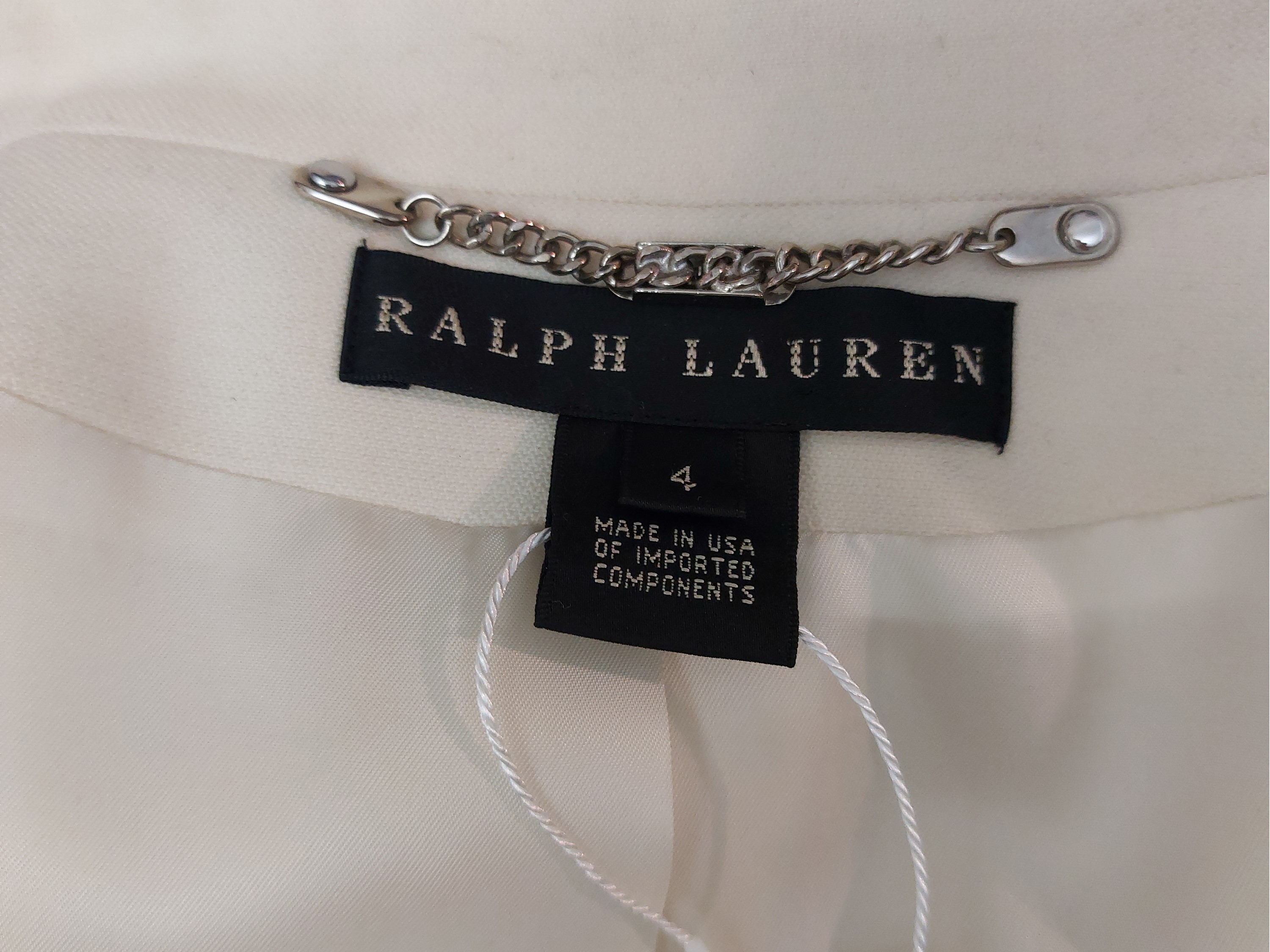 Ralph Laurent - Cappotto in Lana Panna