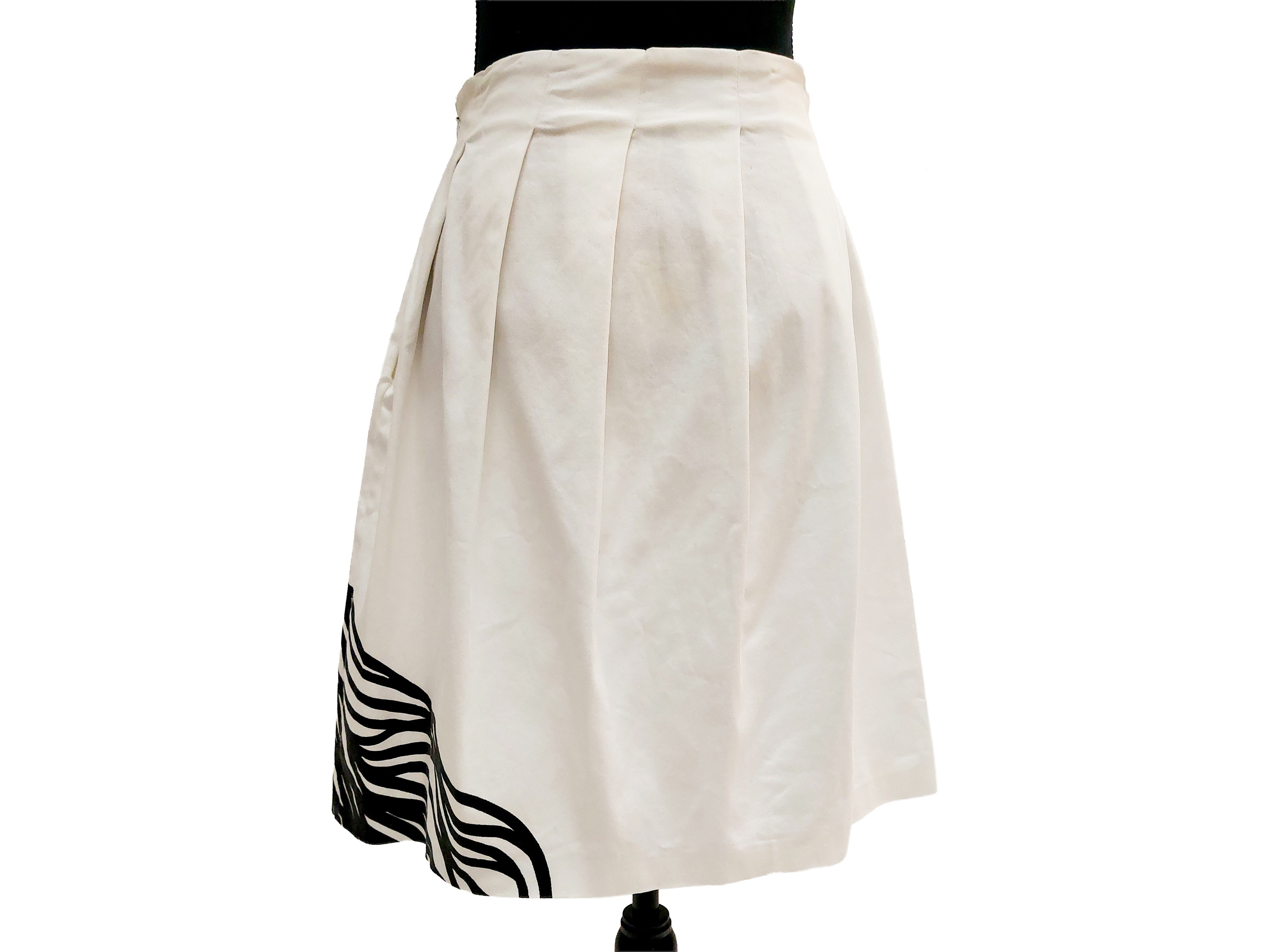Moschino - Gonna in Cotone Bianco