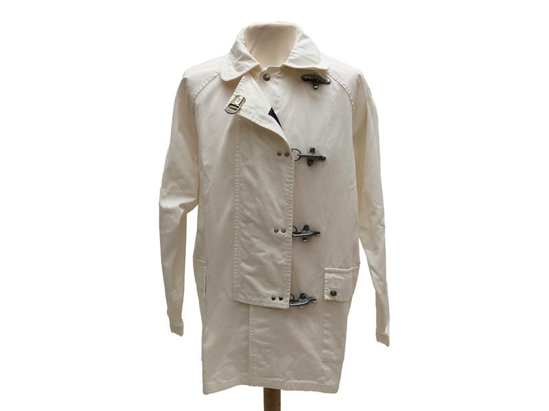 Fay, Giaccone da uomo in cotone bianco