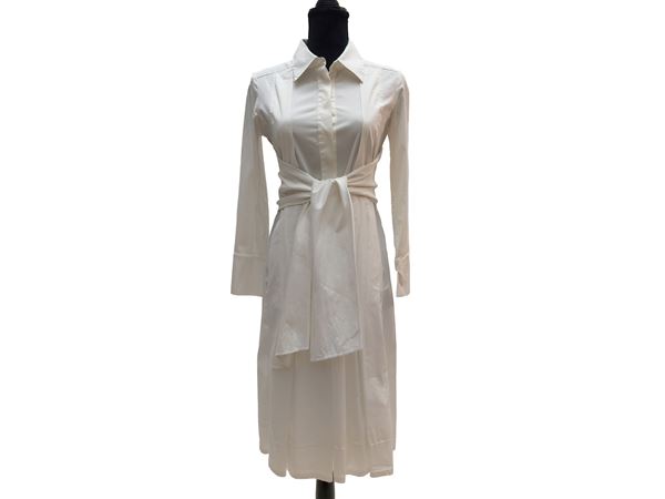 Céline - Chemisier in cotone bianco