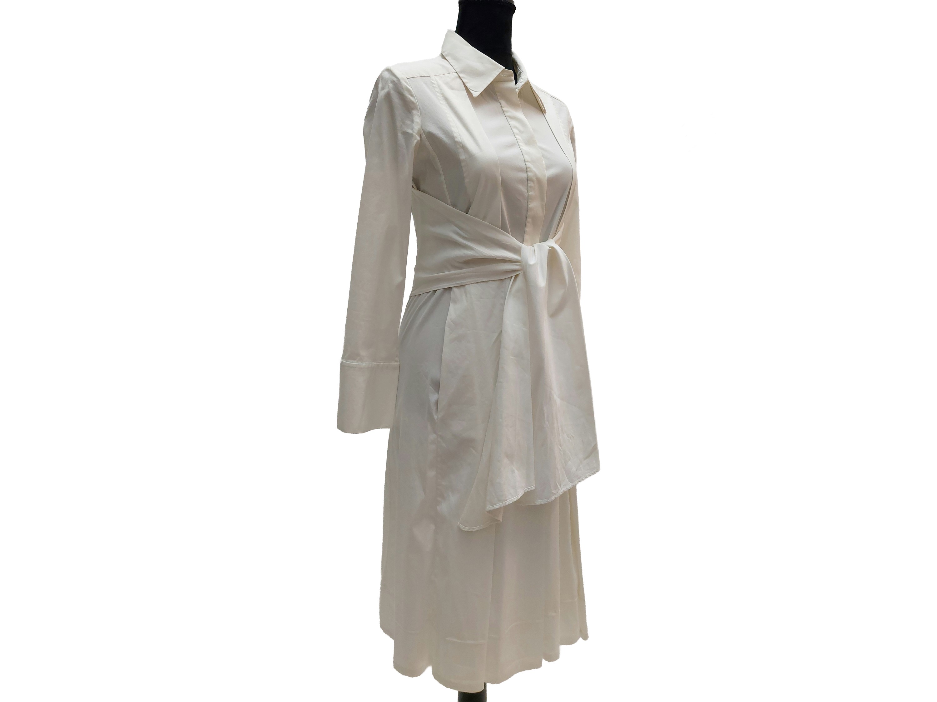 Céline - Chemisier in Cotone Bianco