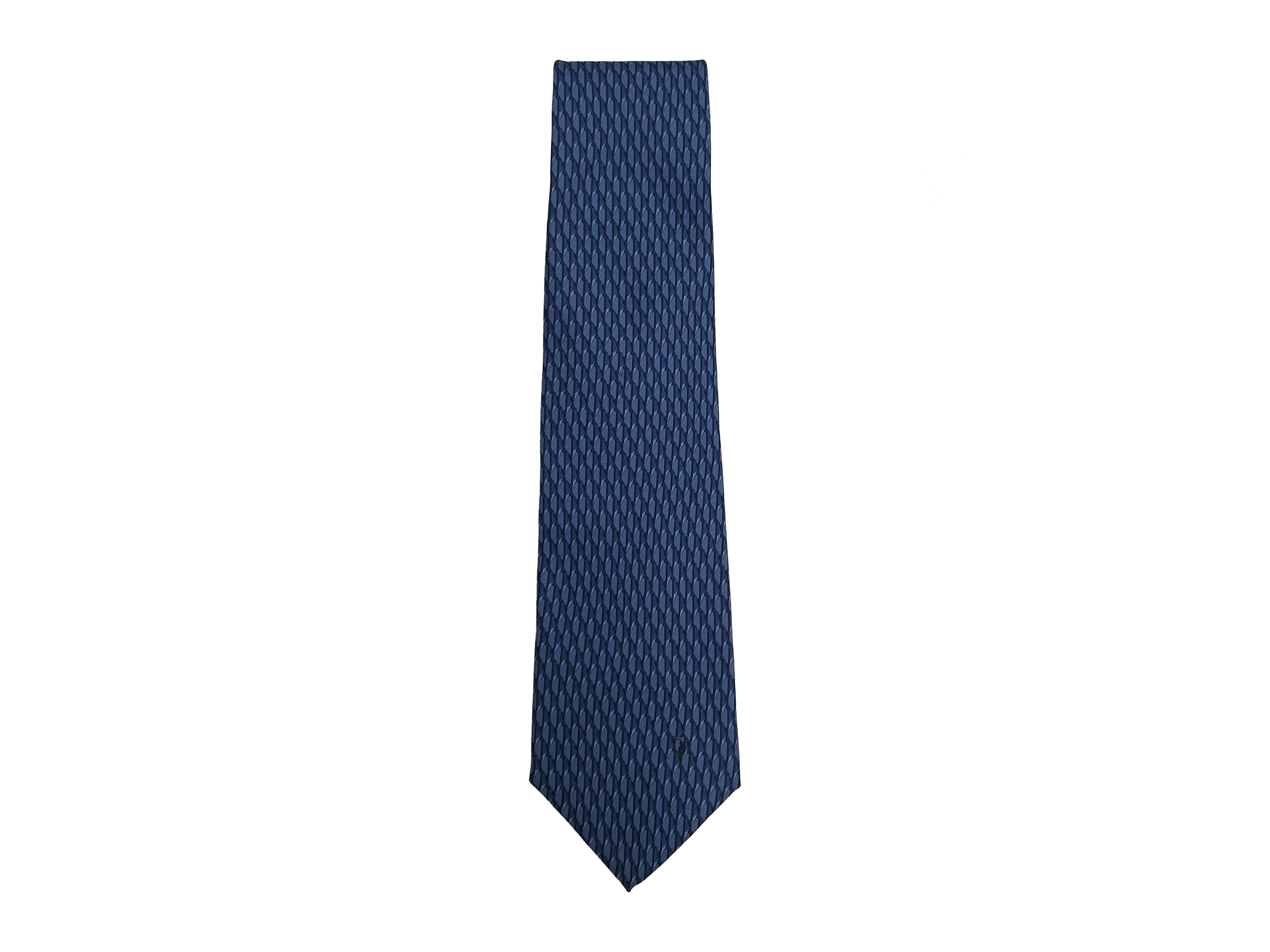 Giacca sartoriale da uomo spigata blu, monopetto a tre bottoni, abbinata a Cravatta Trussardi in ...