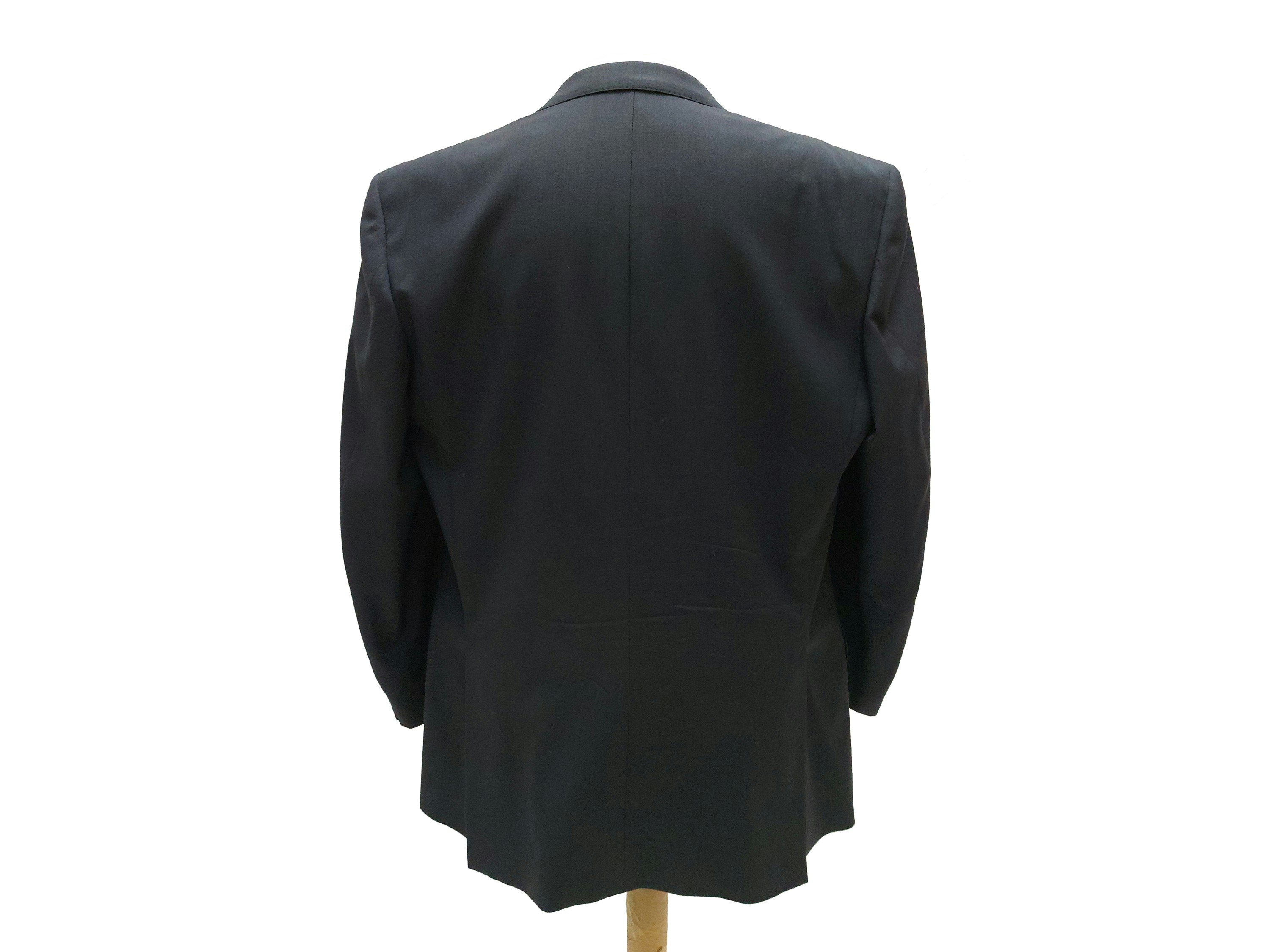 Harold Brook, Giacca da uomo in lana blu monopetto