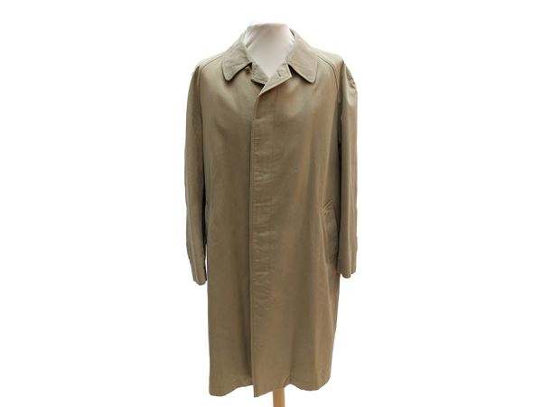 Aquascutum - Trench da uomo in cotone beige