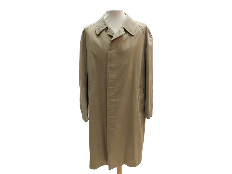 Aquascutum, Trench da uomo in cotone beige